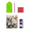 Kit Pittura Strass Tela Impermeabile Forma Irregolare Kit Arte Strass Fai da Te Attività Pittorica Terapeutica per Adulti Decorazione Casa Regalo 30x30cm