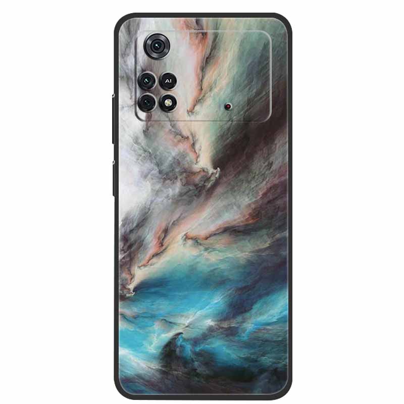 For Poco X4 Pro 5G Case Poco M4 Pro 2022 Marble Silicone TPU Back Cover for Xiaomi Poco M4 Pro 4G Phone Case Poco X4 Pro 5G Capa