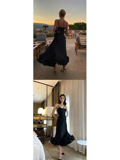 Large 3D A-Line Skirt with Hanging Straps