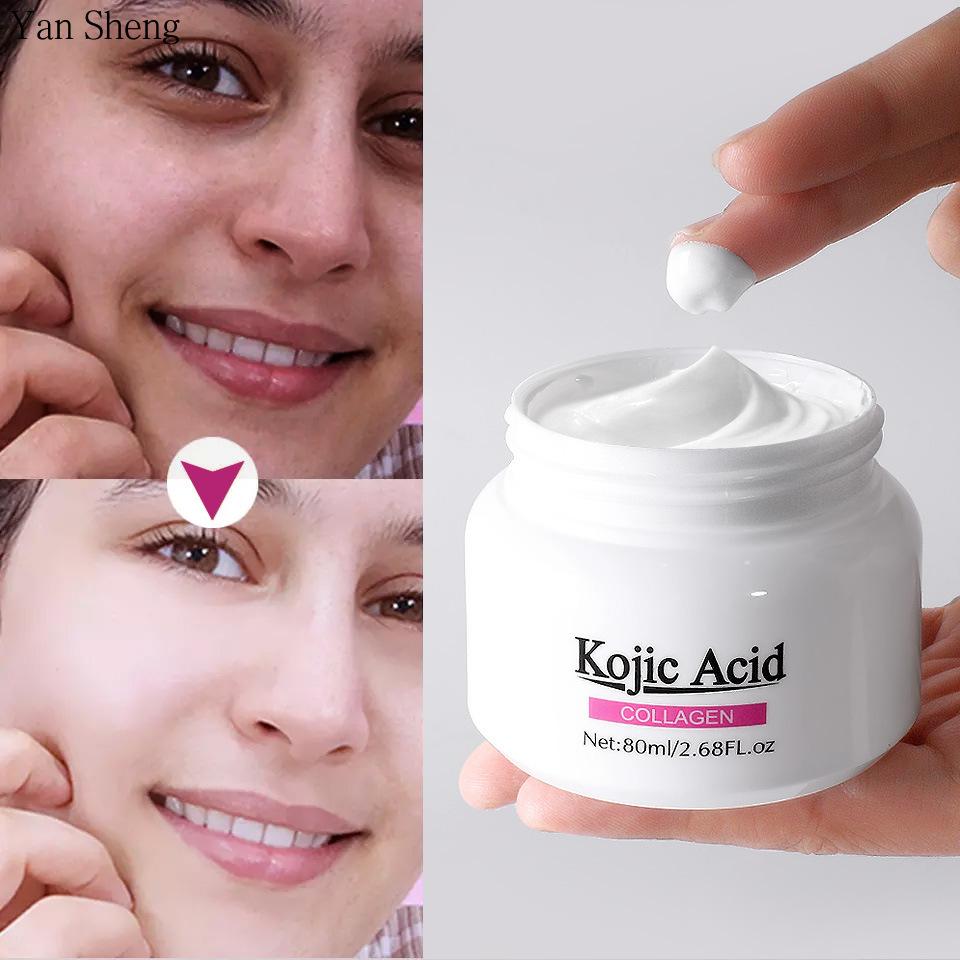 Bone Collagen Kojic Acid Cream Moisturizing Skin Brightening