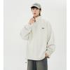 American Style 2025 Autumn Winter Unisex Loose Half-Zip Stand Collar Loose Couple Pullover Sweatshirt
