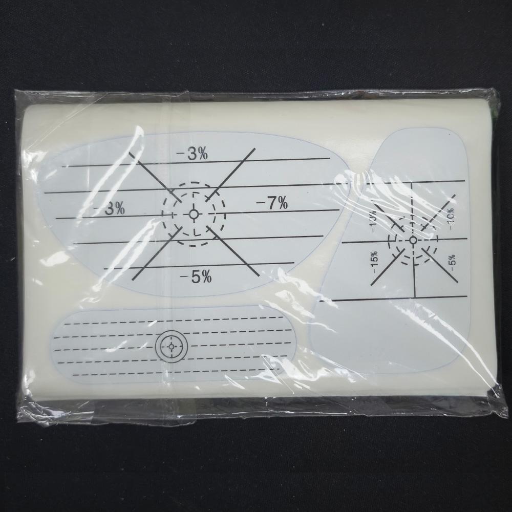 

50PcsGolf club impact band label stickers suitable for iron bars putting rods hitting records swing practice training aids белый