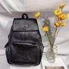 Fashion PU Leather Women Backpack Casual Large Capacity College Wind Travel Student Bags College School Shoulder Bag