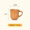 Wooden Big Belly Cups Handmade Natural Spruce Wood Cups Beer Tea Coffee Milk Water Cup Kitchen Bar Drinkware for Kitchen