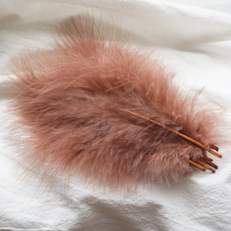 50Pcs Fluffy Turkey Marabou Feather 10-15Cm Turkey Feathers Decoration Accessories For Jewelry Clothes Wedding Plumes DIY Crafts