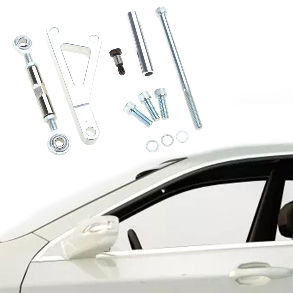 SBC Alternator Bracket Long Water Pump Lwp Metal Alternator Bracket Kit Polished for Chevy- SBC350 Small Block Engine