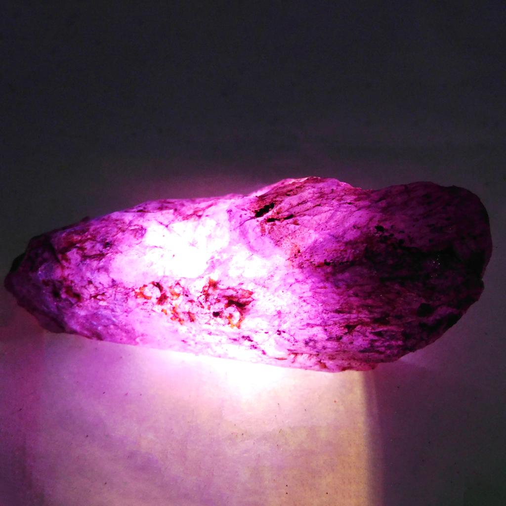 Natural Purple Sapphire Loose Gemstone 217.60 Ct Rough Raw September Birthstone for Gem Collections