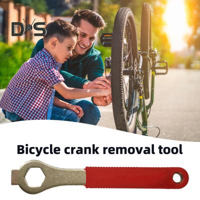 Fahrrad-Kurbelabzieher, Tretlager-Entfernungswerkzeug, ergonomisches Design, einfach zu verwenden, universelles Kurbelentfernungswerkzeug für Fahrräder