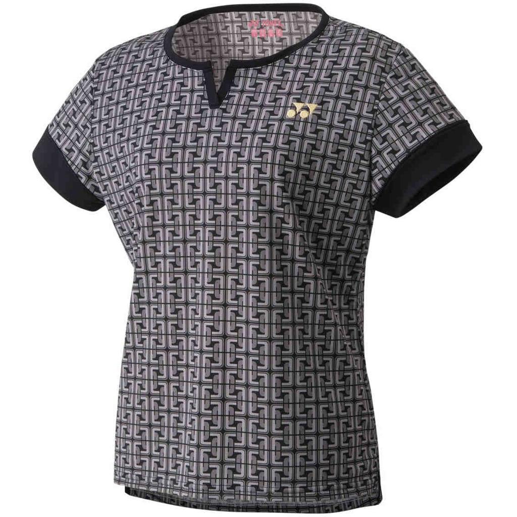 Short Sleeve Shirt Game Shirt Black M [YONEX] Women's (007)
