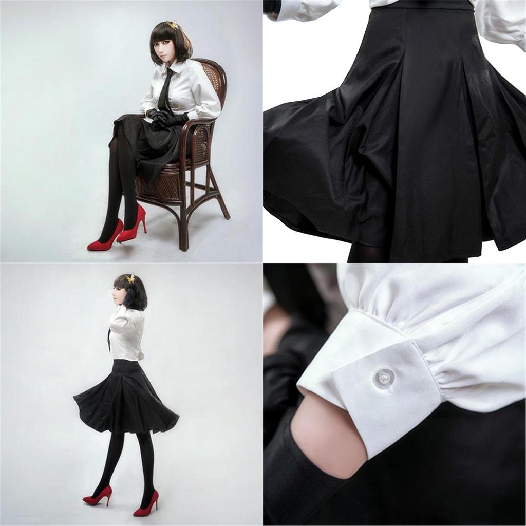 Bungo Stray Dogs Akiko Yosano Cosplay Costume Full Set With Breathable Fabric And Exquisite Workmanship