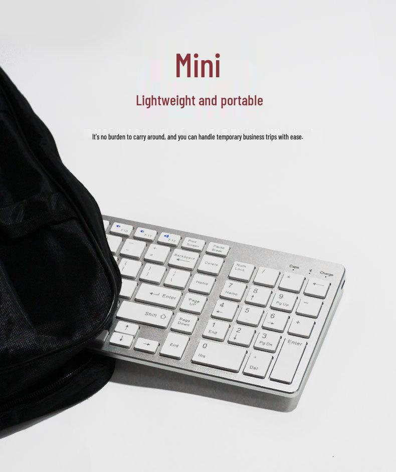 Wireless Mouse & Keyboard Combo: Three-Mode Keyboard, Dual-Mode Mouse, Compatible with Notebooks, Desktops, Tablets, and Mobile Phones.
