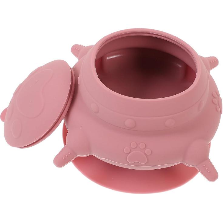 Silicone Puppy Milk Feeder Bowl with Teats for Nursing Puppies and Kittens Slow Feeder Dog Bowl Pet Feeding Station for Puppies and Pets