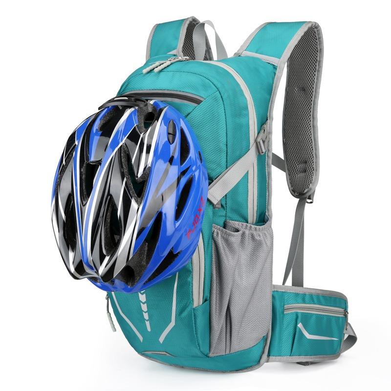 Outdoor Cycling Bag Breathable Anti-splashing Travel Helmet Backpack Men's Leisure Sports Backpack Large Capacity