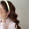 Candy-colored Hairband, Sweet Fabric Sponge Headband, Girl's Hair Accessory, Hairband for Washing Face