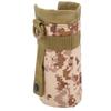 Water Bottle Pouch Hand Free Portable Cycling Water Bottle Bag for Outdoor ActivitiesDesert Camouflage