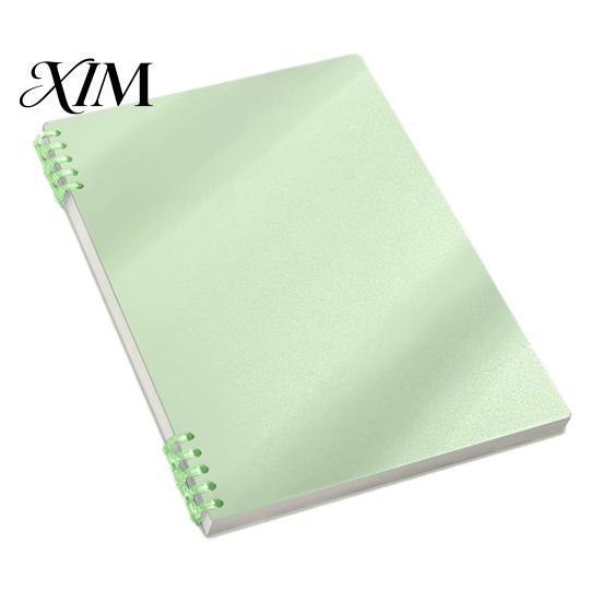 Grid Paper for Drawing A5 Spiral Notebook, Lined /Horizontal Grid/Blank Inner Page, Agenda Notebook Morandi Solid Color Cover Sketchbook Office