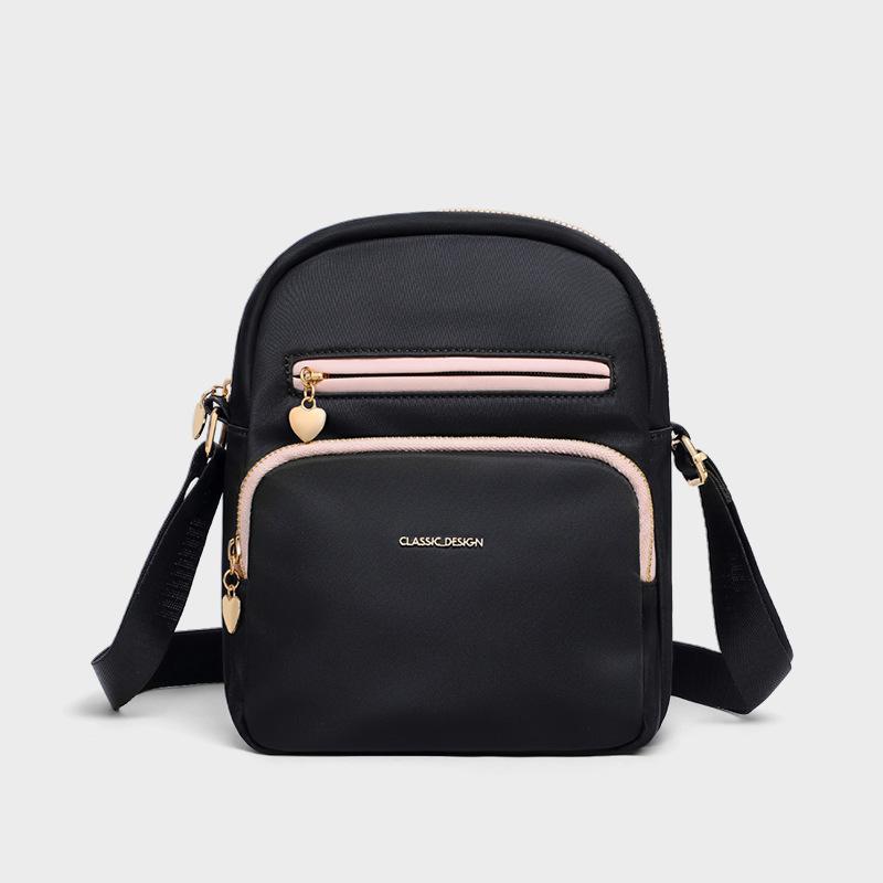 Bag Women'S Bag Summer Fashion Shoulder Messenger Bag Canvas Fanny Pack Casual Versatile Mobile Phone Bag