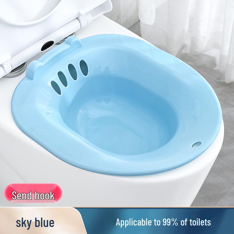 Multifunctional Sitz Bath Basin for Women's Postpartum, Pregnancy, Hemorrhoid Care & Fumigation