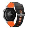 22mm Watch Strap For Suunto RACE 2 S / Run / Ocean / Vertical Two-Tone Silicone Band For Suunto 5 9 Peak Pro Wristband Bracelet