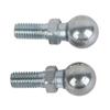 2 Pcs Car Iron Ball Stud Bolt M8 for Gas Struts Ball Ended Bonnet