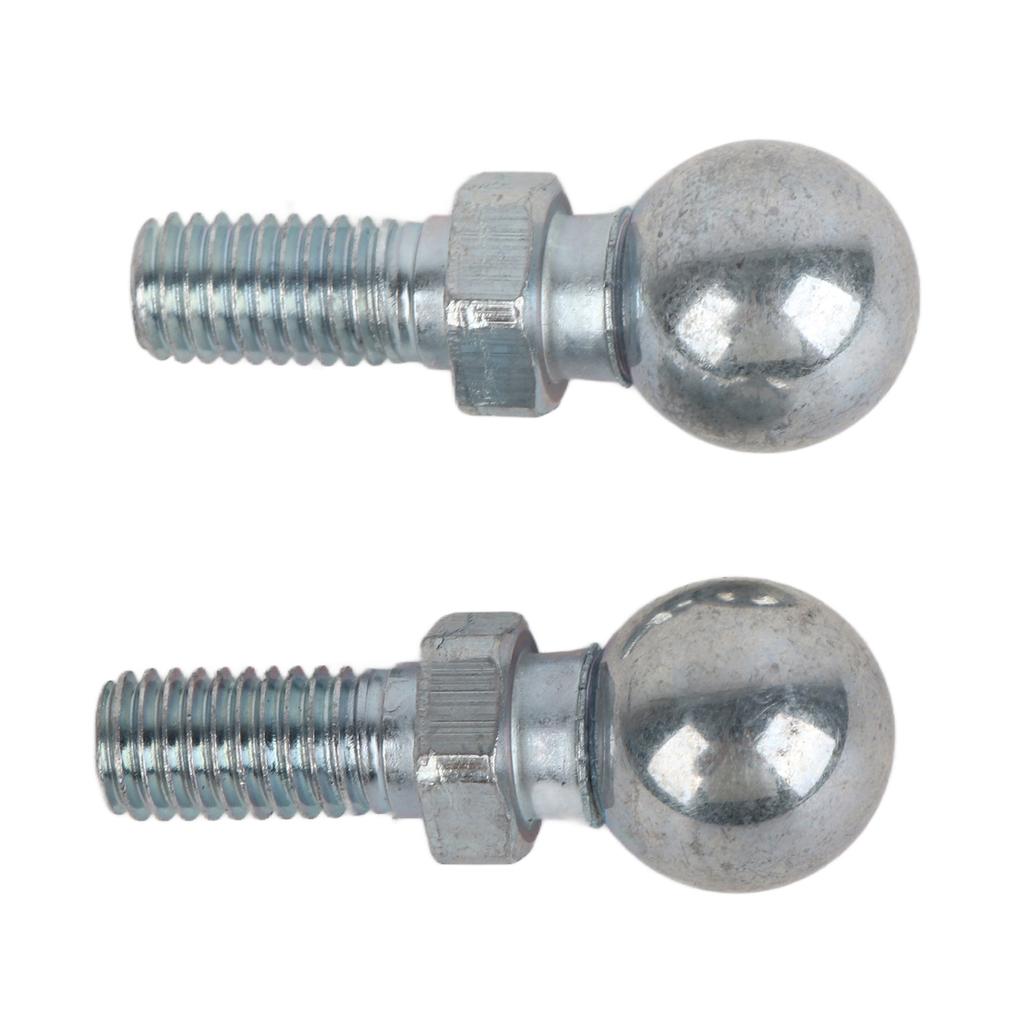 2 Pcs Car Iron Ball Stud Bolt M8 for Gas Struts Ball Ended Bonnet