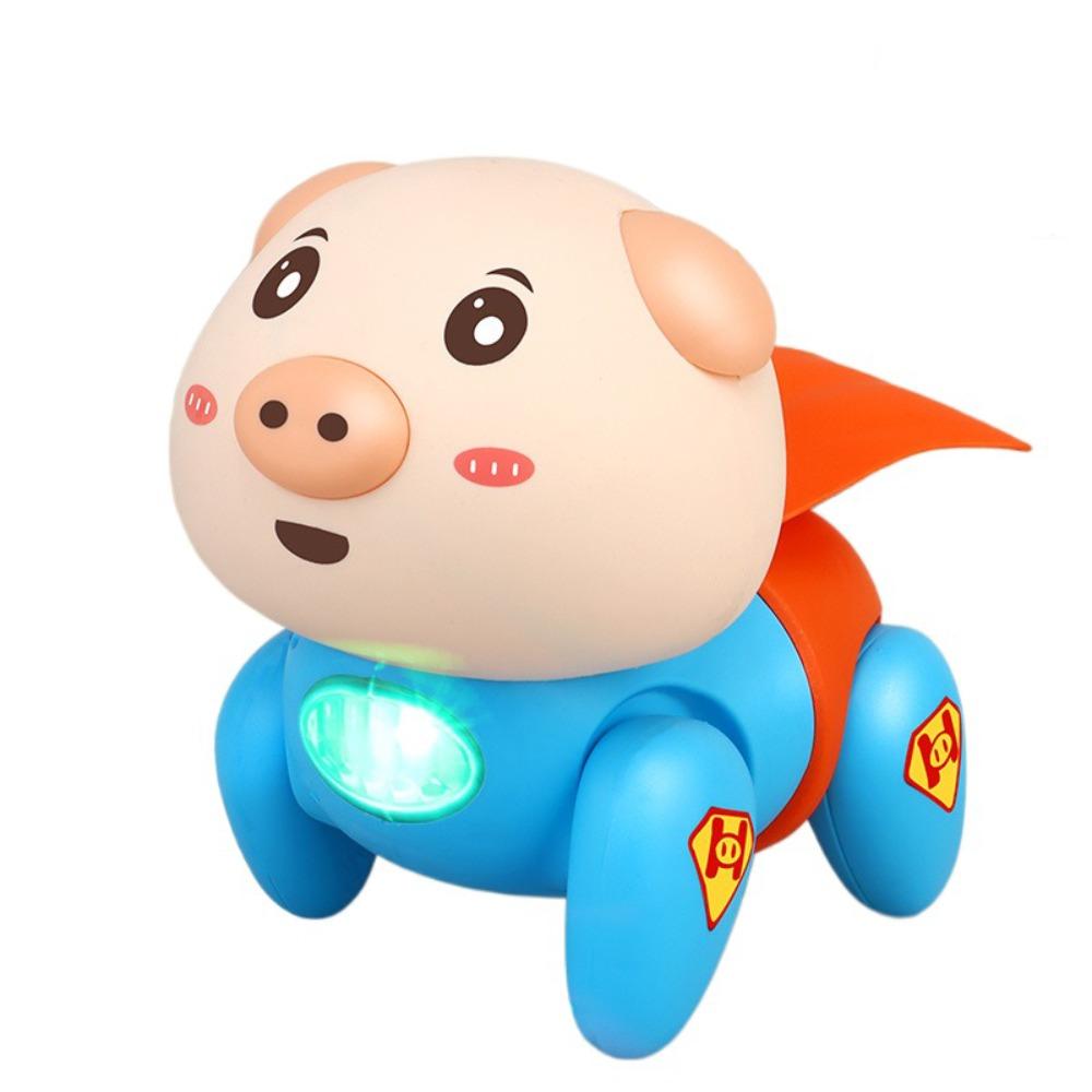 

Puzzle Toy Smart Dog Pet Toy with LED Children s Electric Pig Early Development Style D