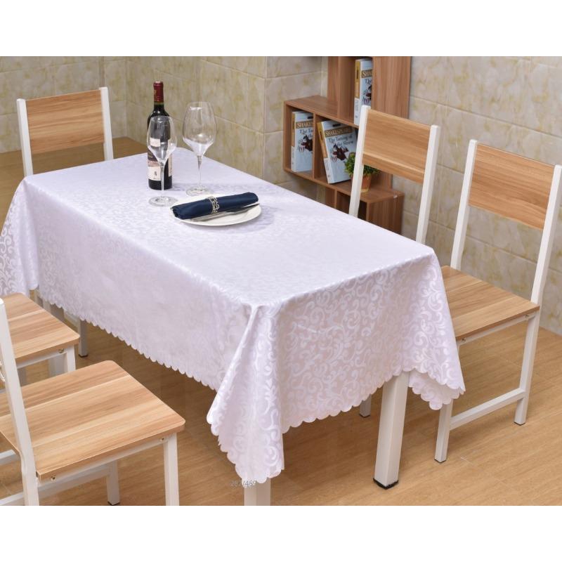 Hotel Restaurant Restaurant Essensstand Platz Tischdecke Tischdecke Rechteckig Esstischdecke Benutzerdefiniert Lila Königsblau