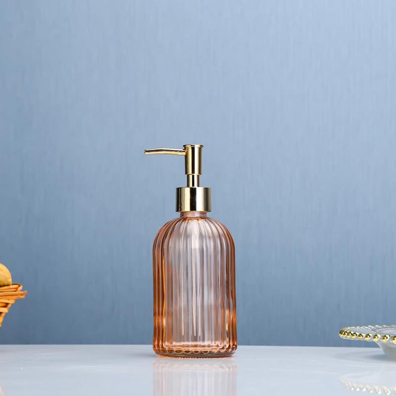 400ML Irregular Ceramic Lotion Bottle Press Hand Sanitizer Dispenser Bottle Shampoo Shower Gel Soap Dispenser Split Bottle