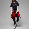 Jordan T Shirts Men's Black Crew Neck Moderate Straight Fit DX9564-010