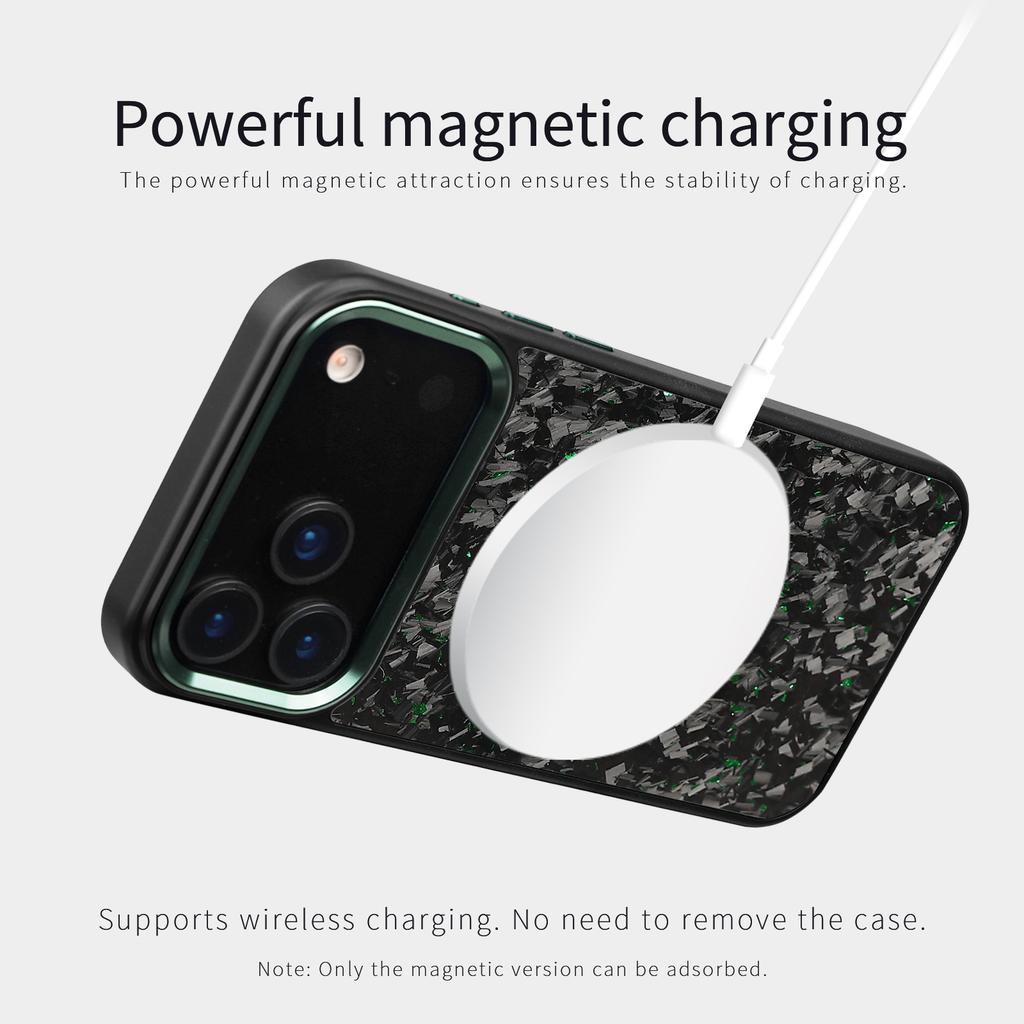 For iPhone 17 Pro Case Forged Texture Aramid Fiber + TPU Phone Cover with Black Lens Frame