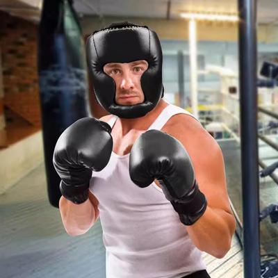 Kask bokserski dla dorosłych, nakrycie głowy do taekwondo, nakrycie głowy do muay thai, kask treningowy sanda