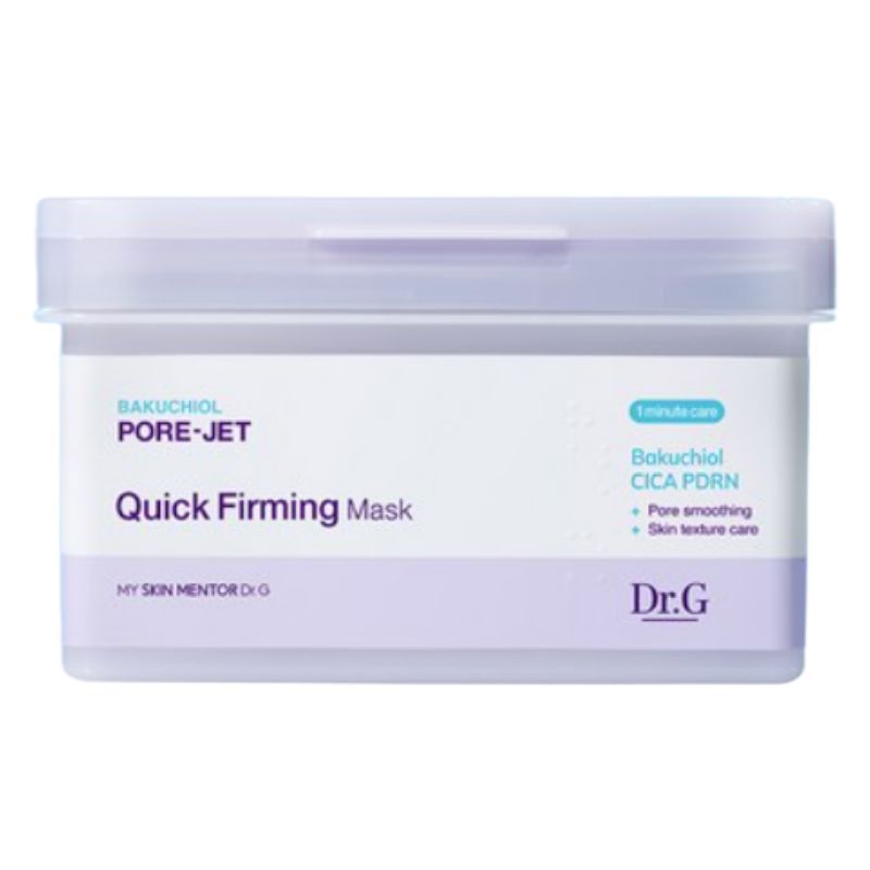 Dr.G Bakuchiol Porejet Quick Firming Mask (30 Sheets) - Daily Pore Tightening & Elasticity