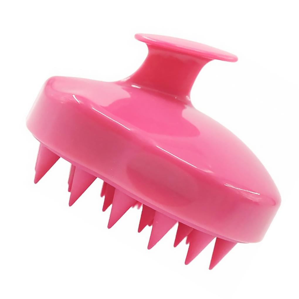 

Шампунь для душа и кожи головы, мытье тела, массажер для волос, щетка для массажа, расческа красный