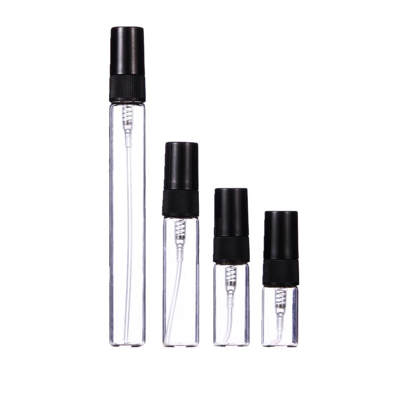 Travel-Sized Glass Perfume Spray Bottles (2ml, 3ml, 5ml, 10ml) - Refillable and Empty for Decanting