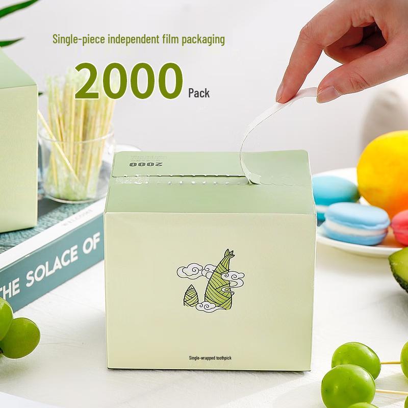 Wuhe Bamboo Disposable Toothpicks