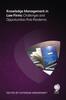 The Knowledge Management In Law Firms : Challenges and Opportunities Post-Pandemic Book