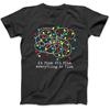 Xmas I'm Fines Everything Is Fine Christmas Lights Christmas T-Shirt THA Longsleeve Sweatshirt Hoodie Womens Mens Black