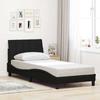 VidaXL Bed Frame Without Mattress Black 80x200 Cm Fabric 3310351
