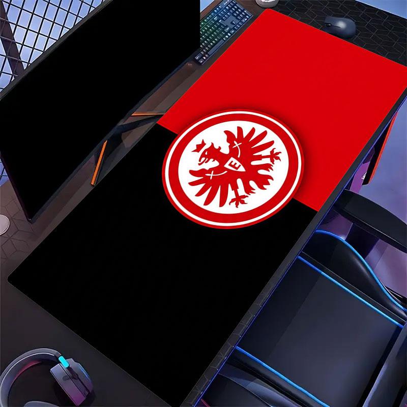 Eintracht Frankfurt Large Gaming Table Cushion Non-slip Laptop Tablet Big Mousepad XXL Mat Mini PC Playmat With Lock edge