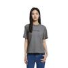 Calvin Klein Logo Print Short Sleeve T-Shirt Women Tops Gray 40WH113-P7E