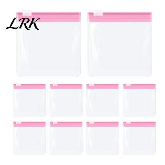 Medicine Slide Lock Bag Bags, Reusable EVA Pill Pouch, Waterproof Portable Travel Pills Small Items Storage Bag, for And Daily Use Compact Organizer