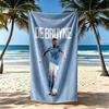 Manchester City Beach Towel Super Soft Microfiber Quickdry Fabric Comfortable Lightweight