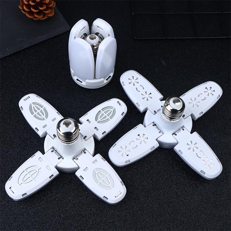 1Pc E27 Bulb Led Indoor Bulb Fan Leaf Super Bright Home Decoration Living Room Styling Light Ceiling Light Led E27 Bulb