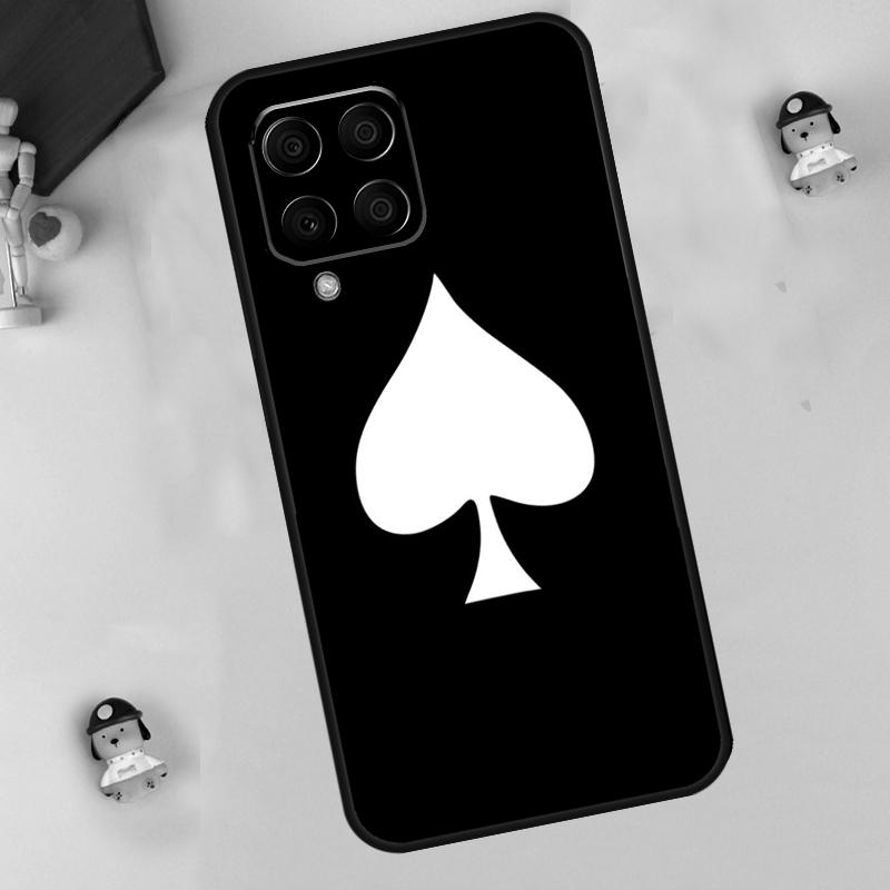 Ace of Spades Case For Samsung Galaxy M33 M15 M55 M31 M13 M12 M14 M06 M16 M36 M56 M53 M32 M52 M35 M34 M54