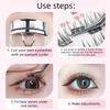 Soft Self Adhesive False Eyelashes Comic Eye Individual Fake Eyelashes Cluster False Lashes  Daily
