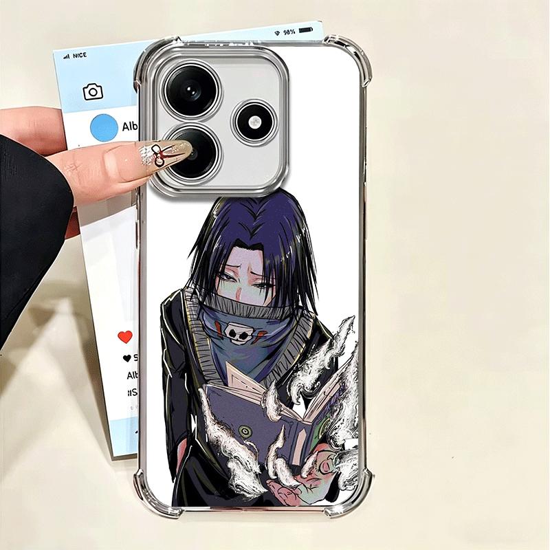Hunter X-Hunters Feitan Portor Soft Phone Case For Xiaomi Poco X7 X8 Pro Max X6 X5 X3 F8 Ultra F7 M8 M7 M5S Redmi 15C 15A 15 14C
