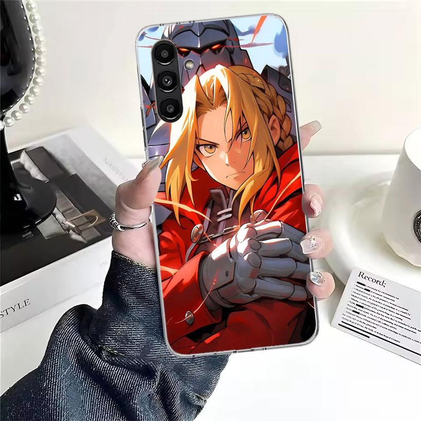 Anime F-ullmetal A-Alchemist Phone Case For Samsung Galaxy A13 A14 A15 A16 A17 A53 A54 A55 A56 A57 A33 A34 A35 A36 A37 A23 A24 A