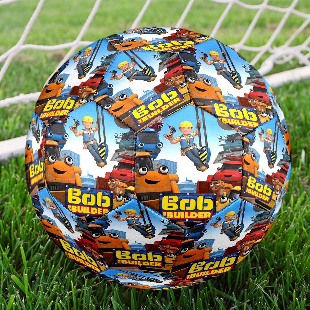 Bob the Builder Theme Size 5 Soccer Ball, Suitable for Both Indoor and Outdoor Matches, a Gift Suitable for Everyone.