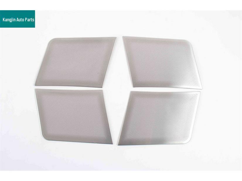 Chery 25 ICAR V23 Silver Stainless Steel Front Triangle Speaker Cover