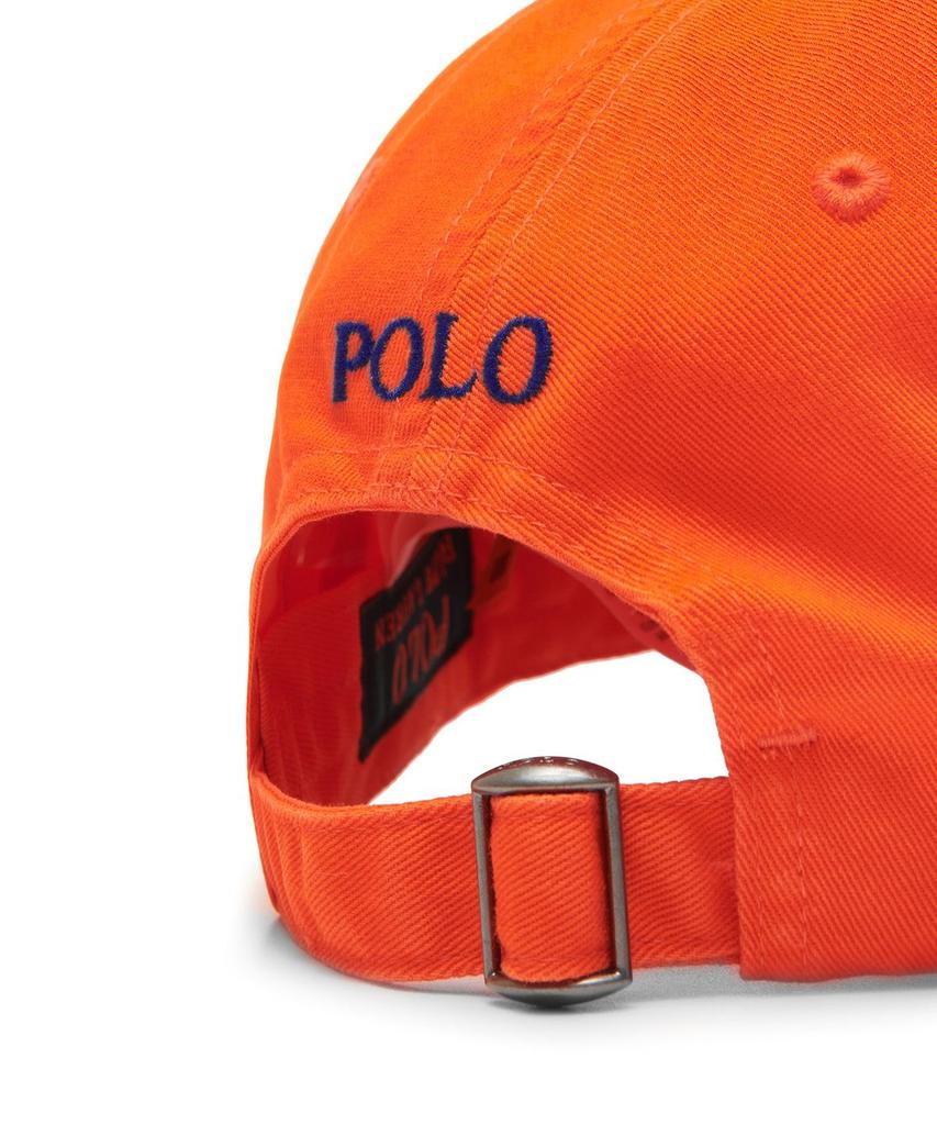 POLO RALPH LAUREN Cotton Chino Baseball Cap - Orange